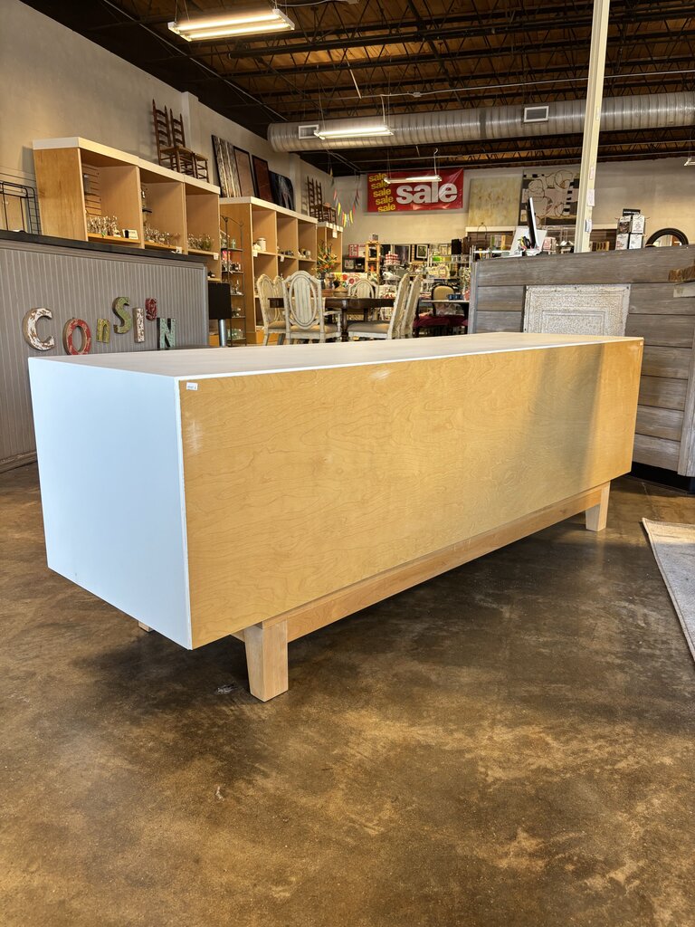 Modern Heavy 5 Drawer 2 Door Cabinet 73 X 22.25 X 25.25