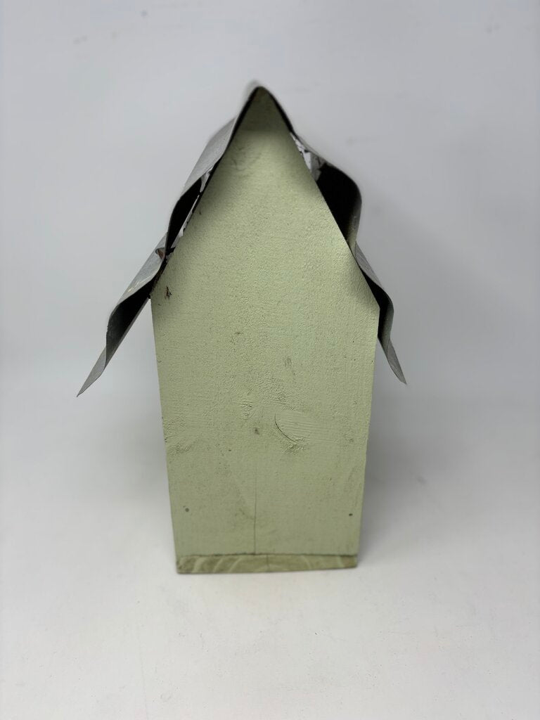 Deco Wood/Metal Birdhouse