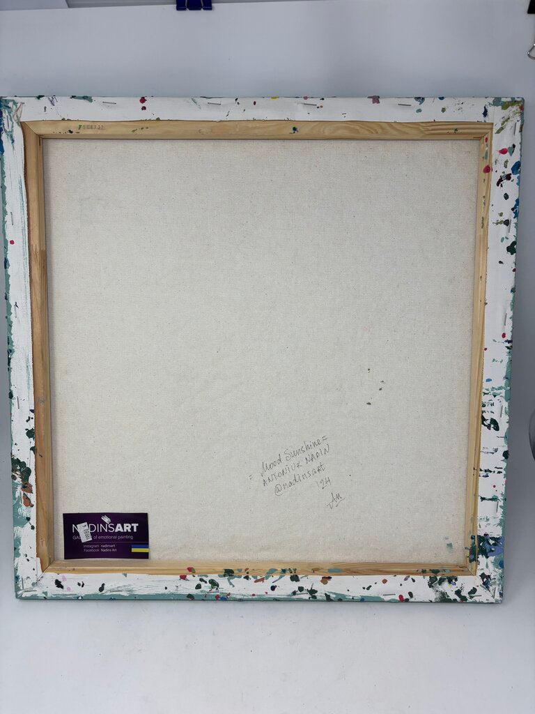 Antoniuk Nadin "Mood Sunshine" Tree Art 20 X 20