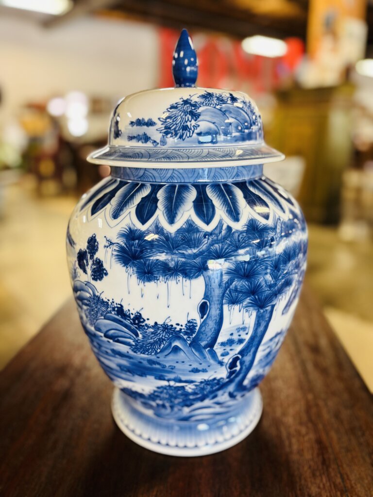 Porcelain Ginger Jar