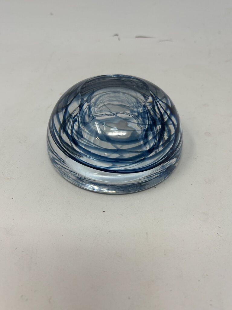 Kosta Boda Swirl Glass Candle Votive