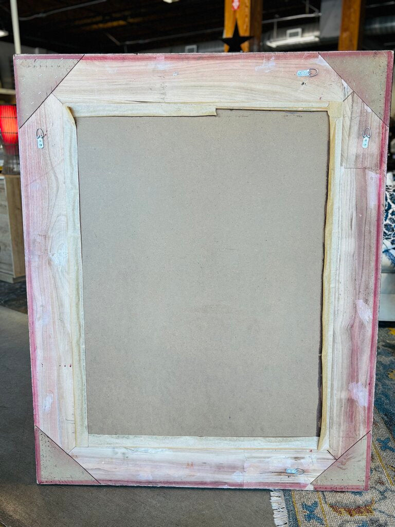 Carved Framed Mirror 41.75 X 52