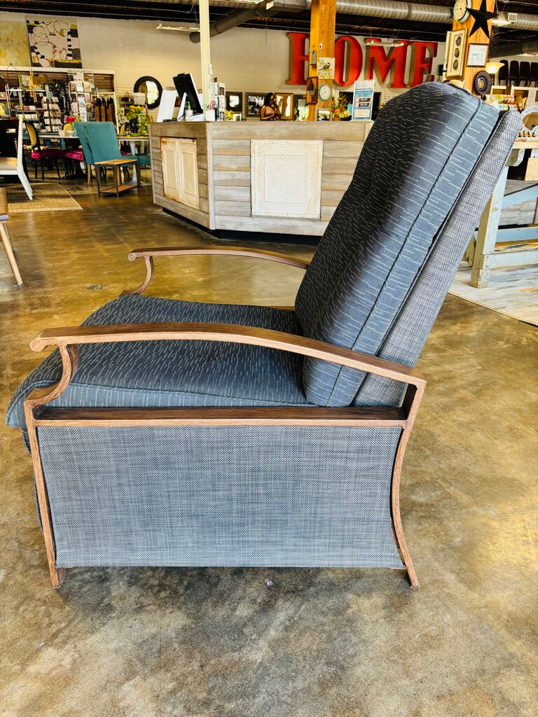 Outdoor Recliner with Cushions