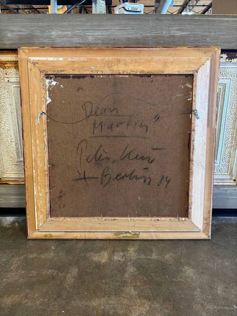 Peter Keil Original Framed Art 33.25 X 33.25