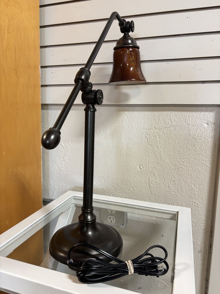 Glass Bell Pottery Barn Desk Lamp