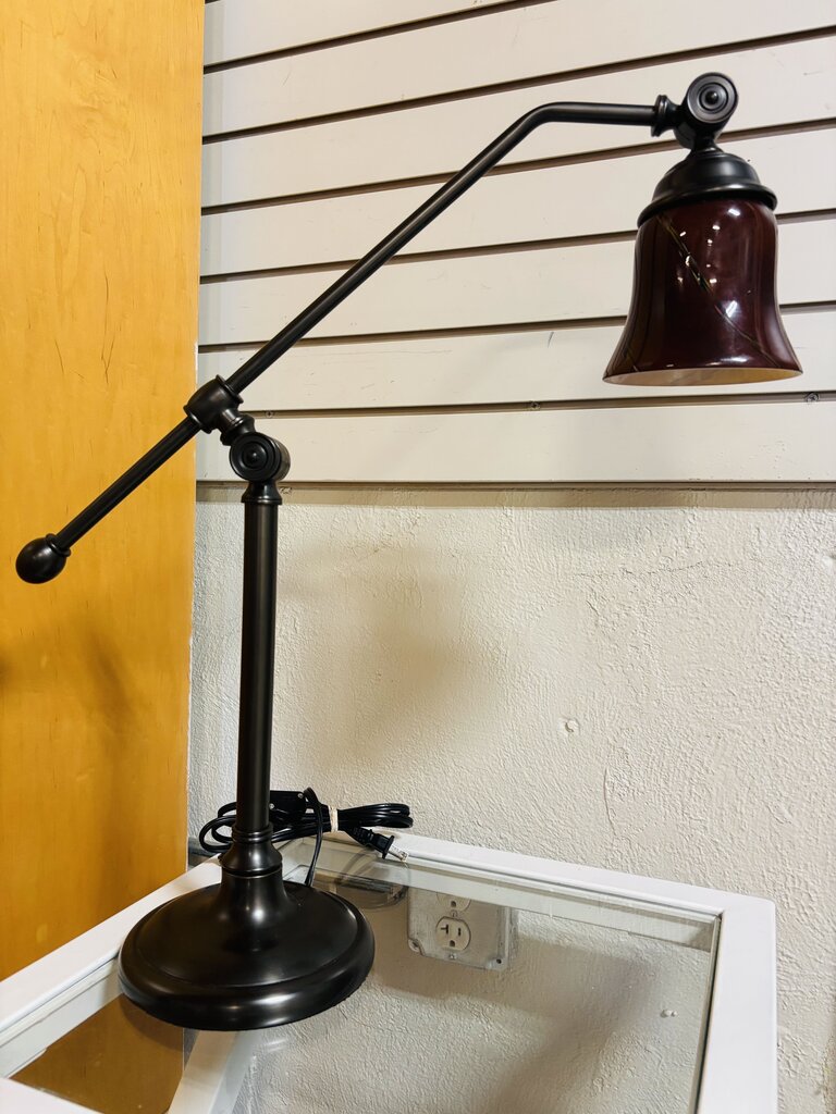 Glass Bell Pottery Barn Desk Lamp