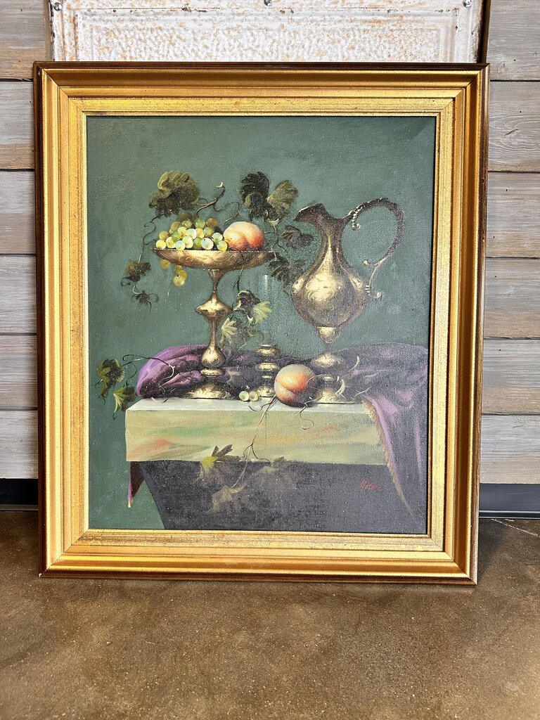Original Jozsef Molnar Mid Century Still Life