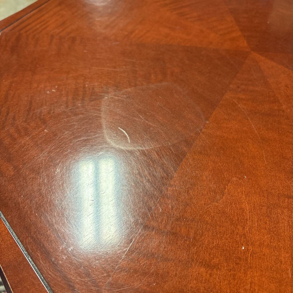 MCM Octagon Single Drawer Accent Table