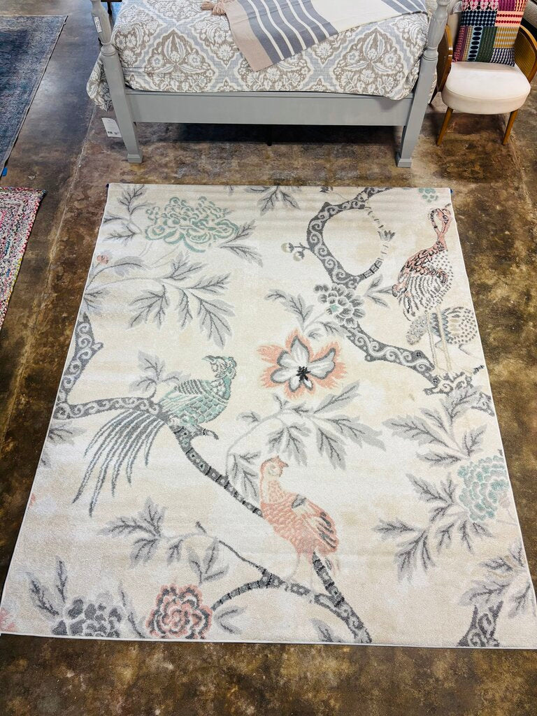 Maanya Birds of Paradise 7.9'x 9.5'