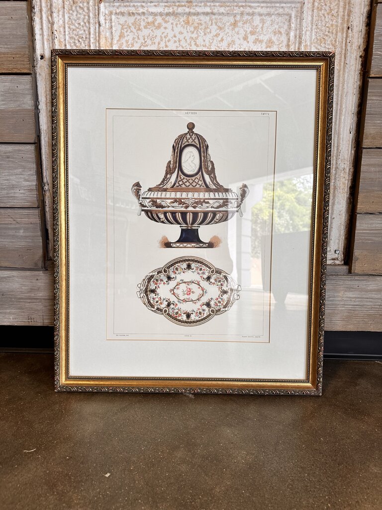 Framed Serving Piece Artwork