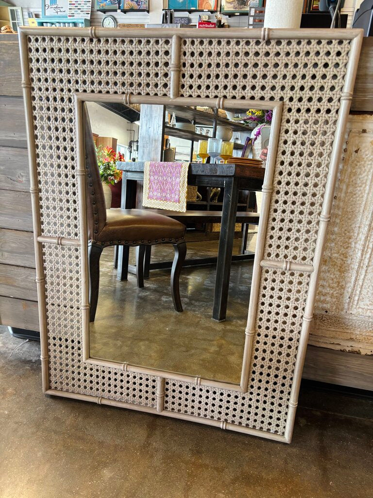 Cane Weave Mirror 39 X 29