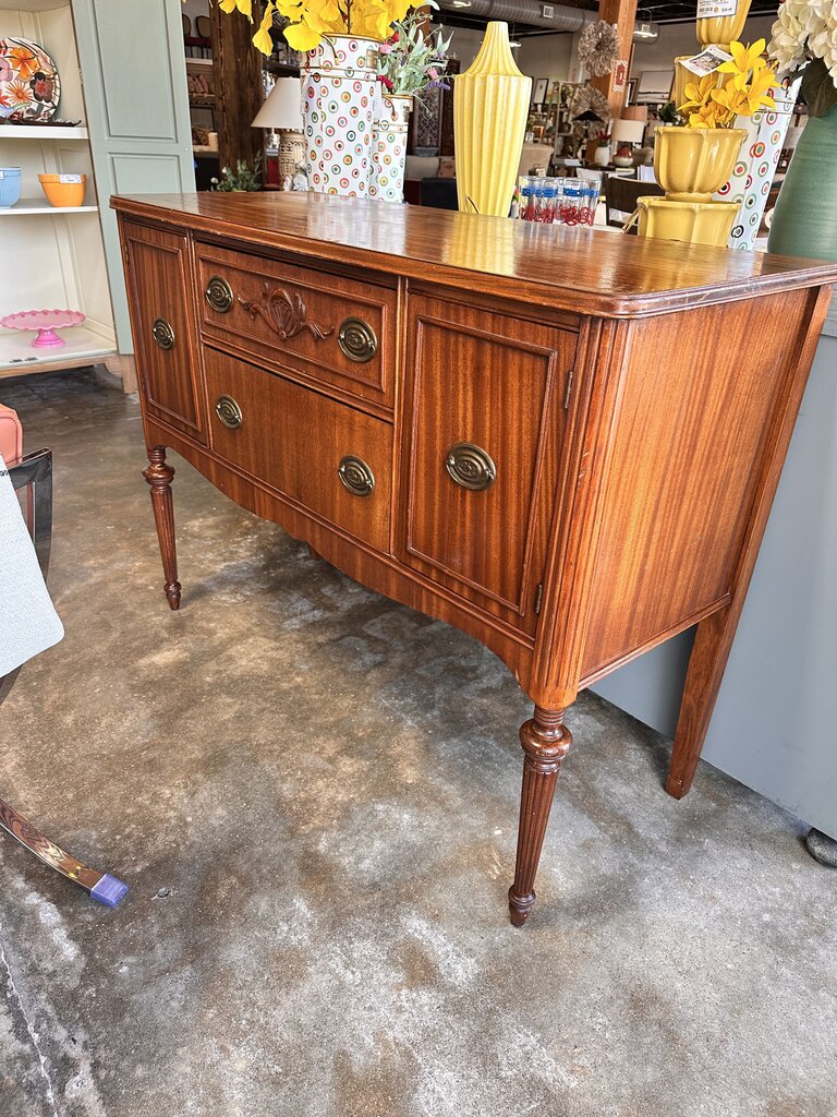 Vintage Dovetailed Sideboard 48L x 19W x 37H