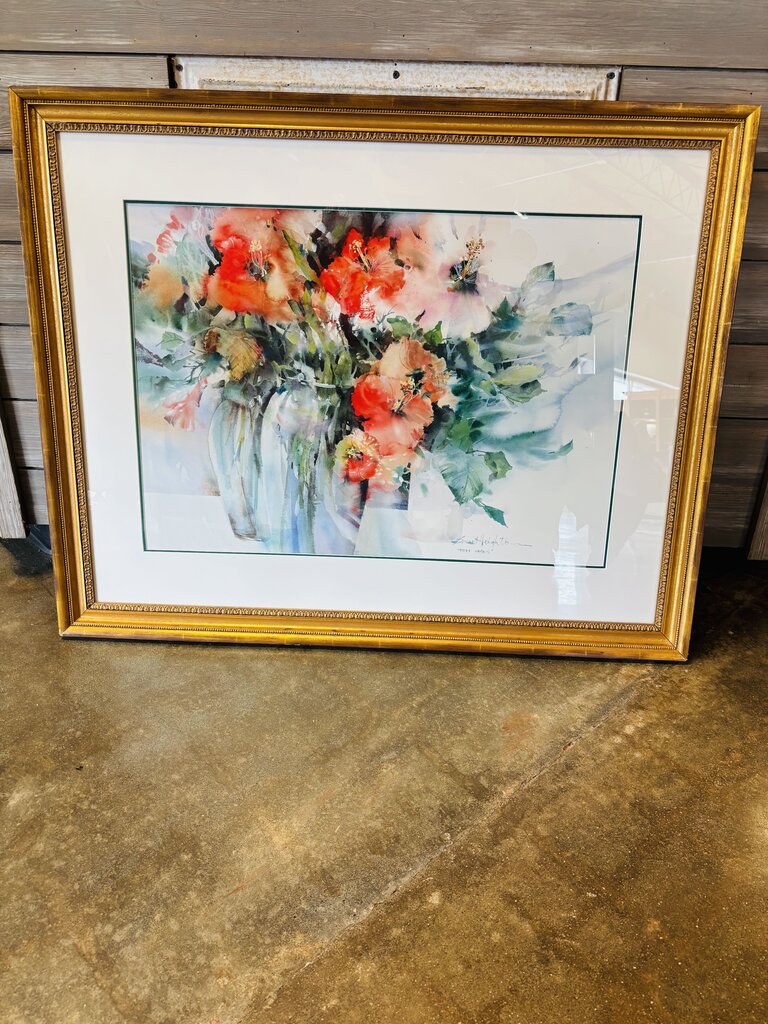 Three Vases Signed Brent Heighton 40 X 32