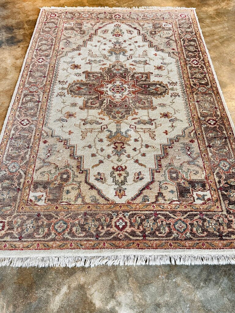 Persian Style Wool Pile Medallion 60L x 86W