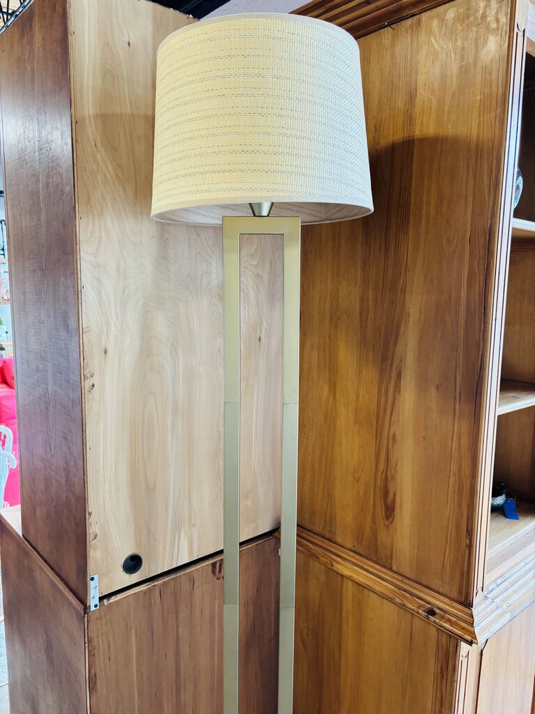 Metal Column Floor Lamp