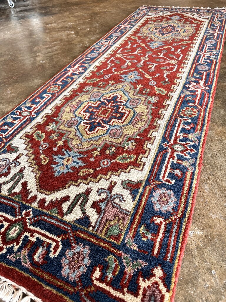 Hand Knotted Afghan 24L x 74W