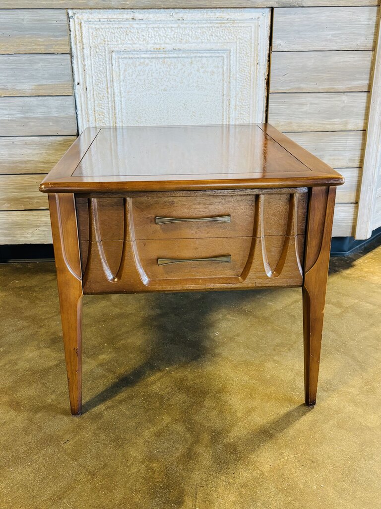 MCM One Drawer Side Table 21.75 X 27.5 X 20
