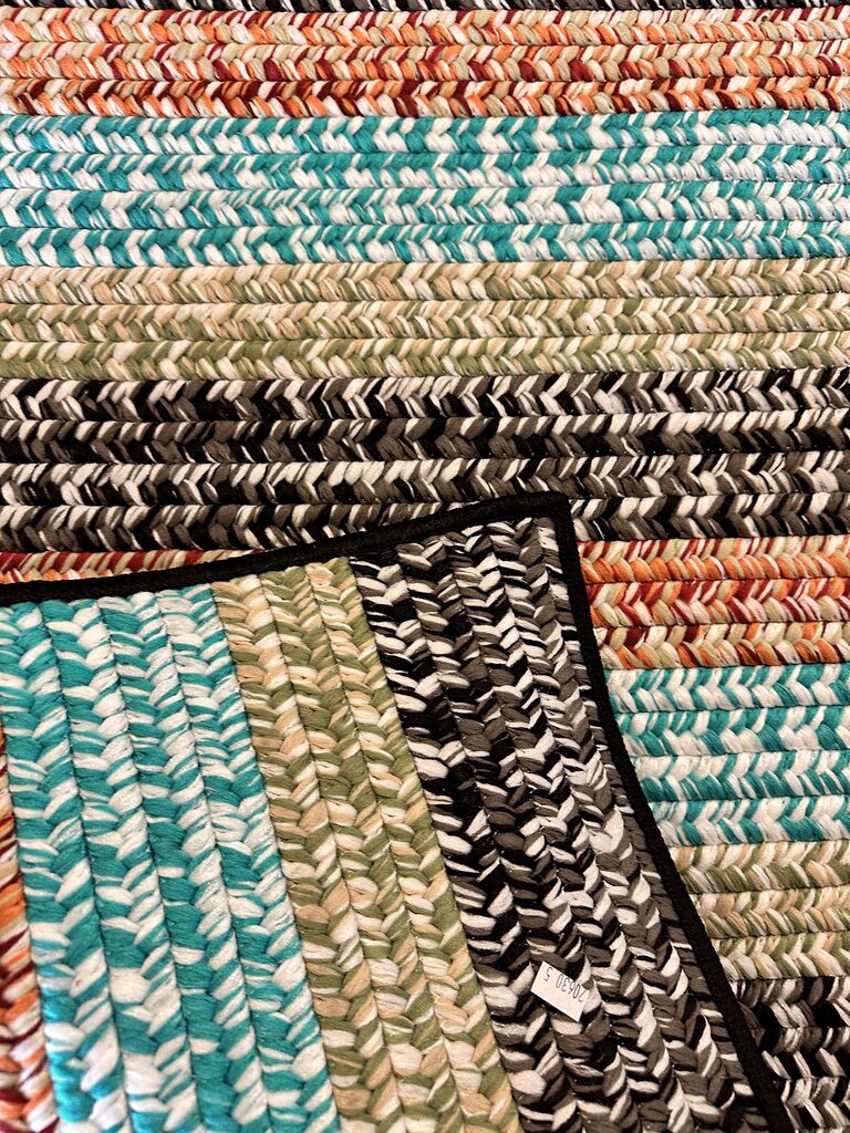 Emma Tweed Stripe Earth Vibes 8 X 10 Rug (RT $2000)