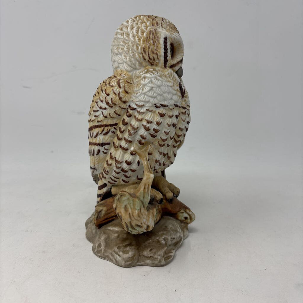 Vintage Enesco Snowy Owl Figurine