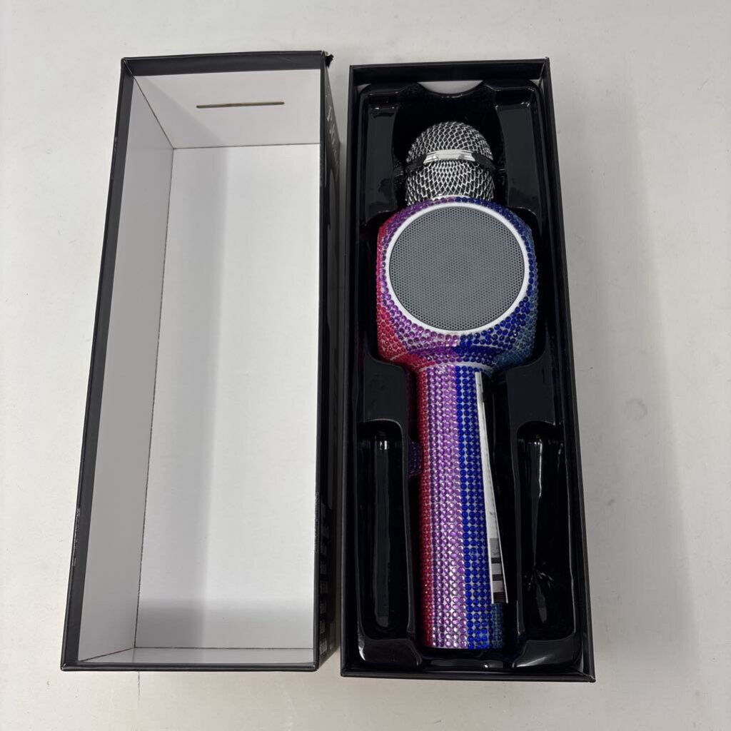 Bluetooth Karaoke Microphone & LED Speakers