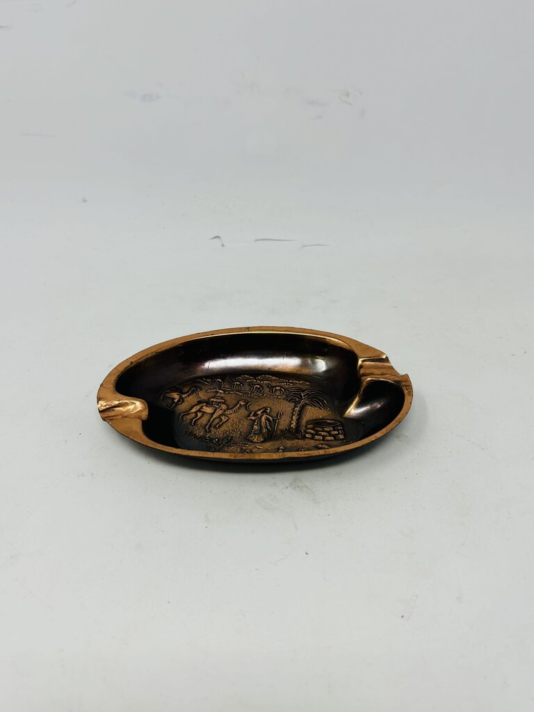 Israel Hammered Ashtray