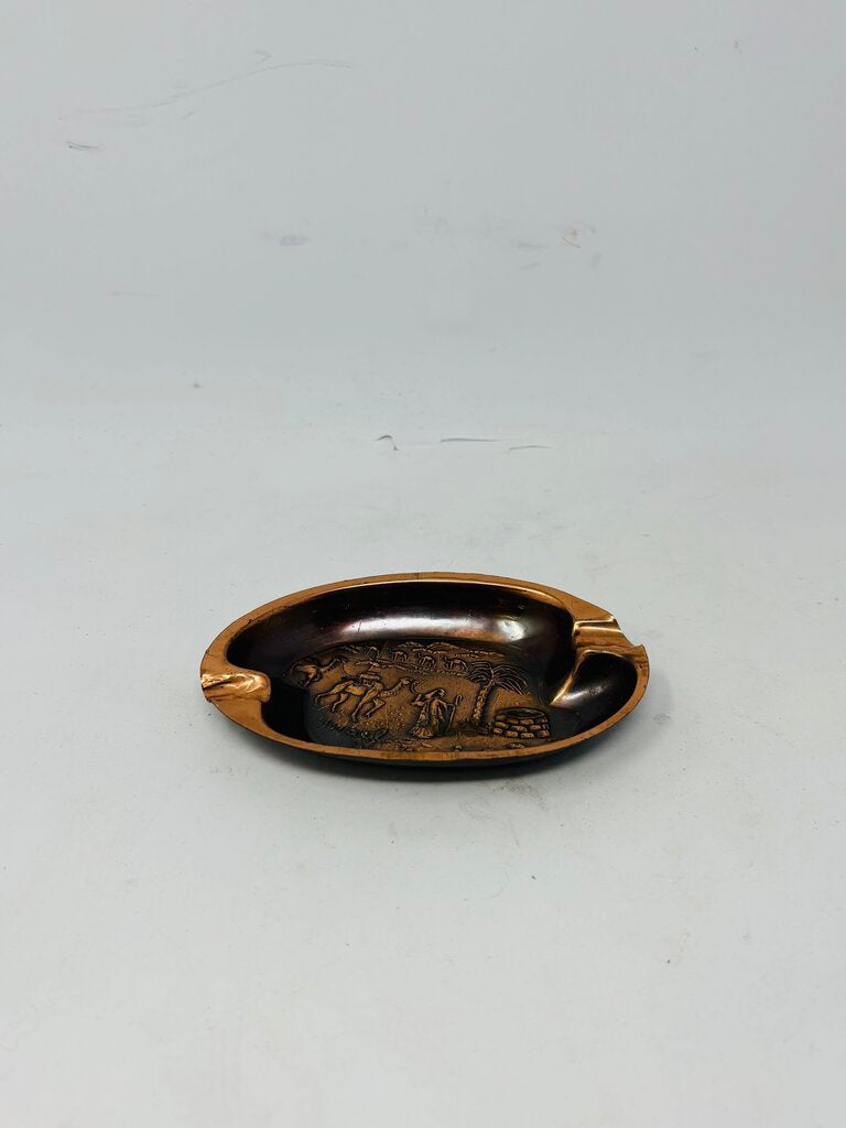 Israel Hammered Ashtray