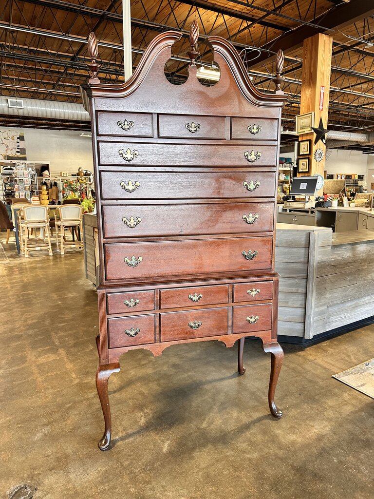 Solid Wood 7 Drawer Highboy