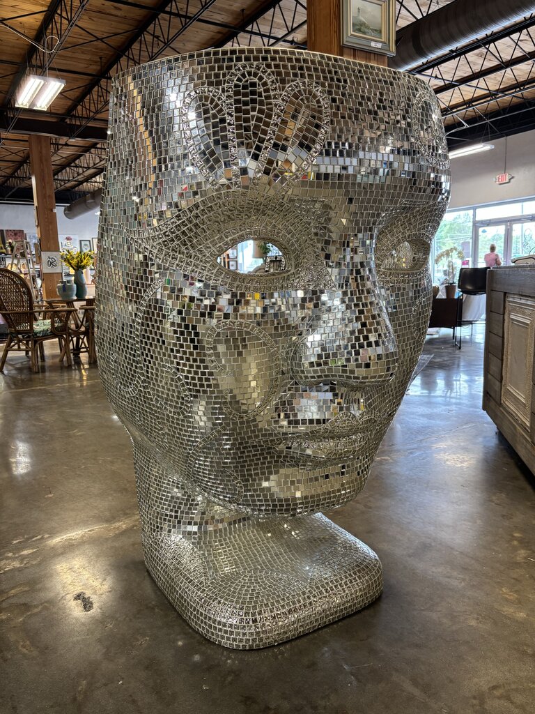 Modani Mosaic Tile Face Sculpture Chair