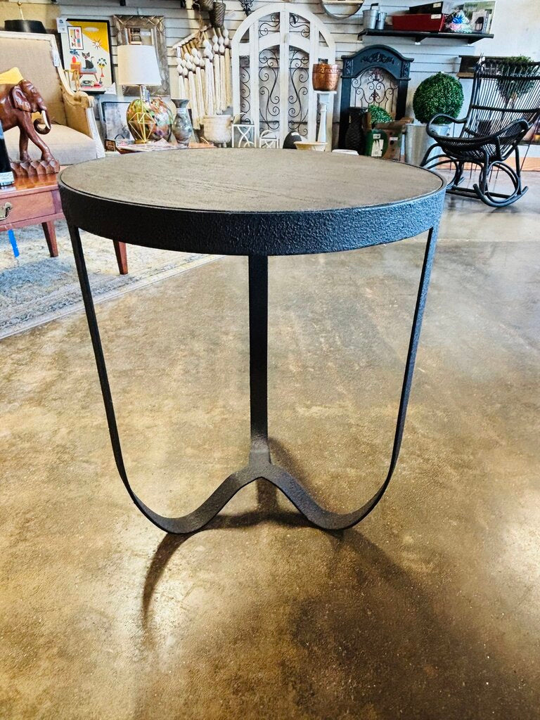 Zentique Dec Round End Table 19.5"R 23.5"H