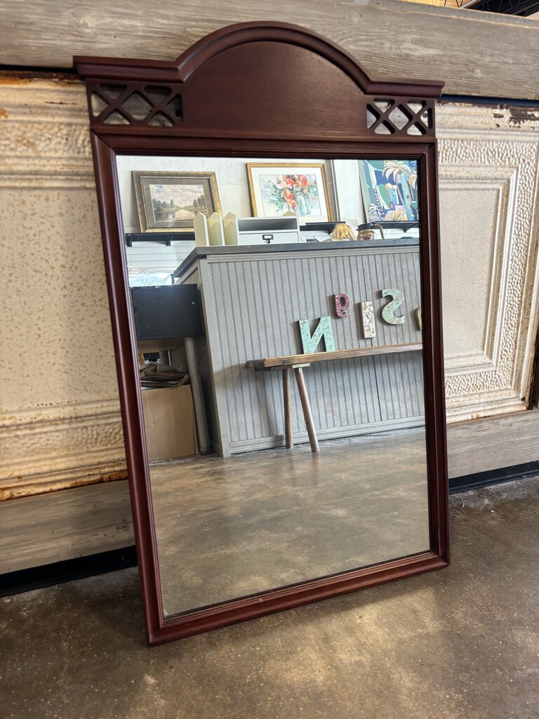 Vintage John Wanamaker Mirror 36.5 X 23