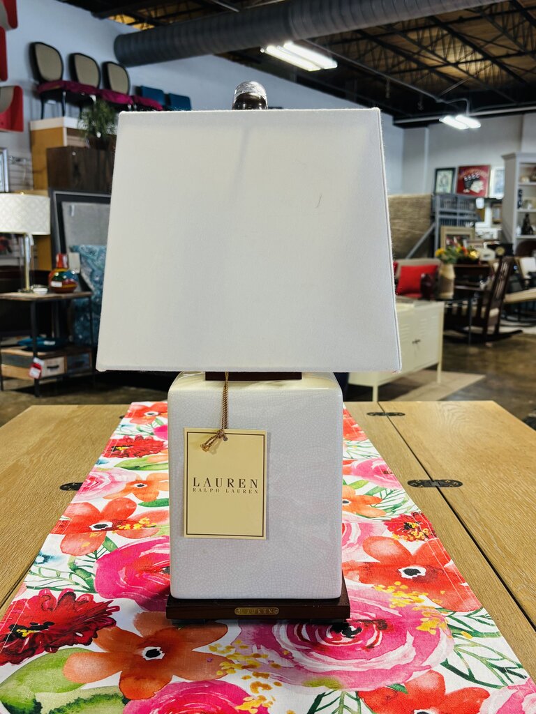 Square Porcelain Lamp