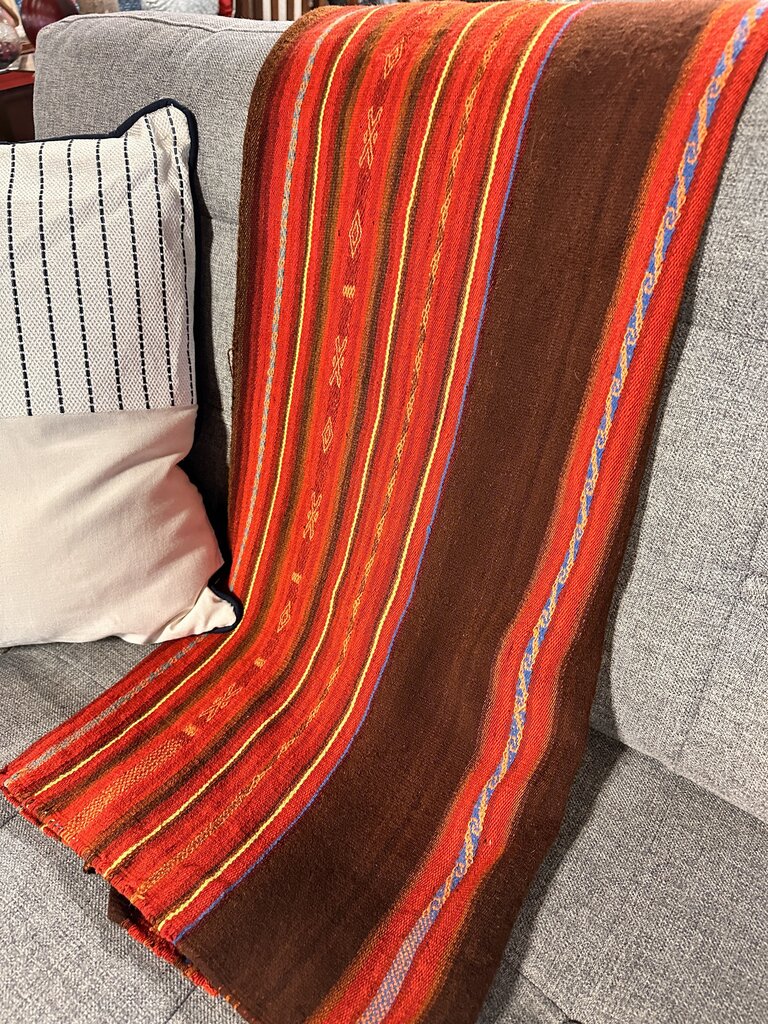 Handmade Peruvian Throw