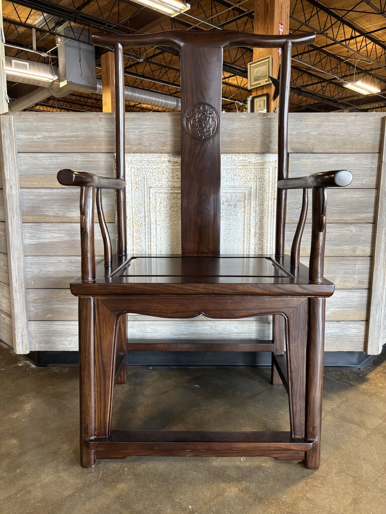 Chinese High Yokeback Armchair