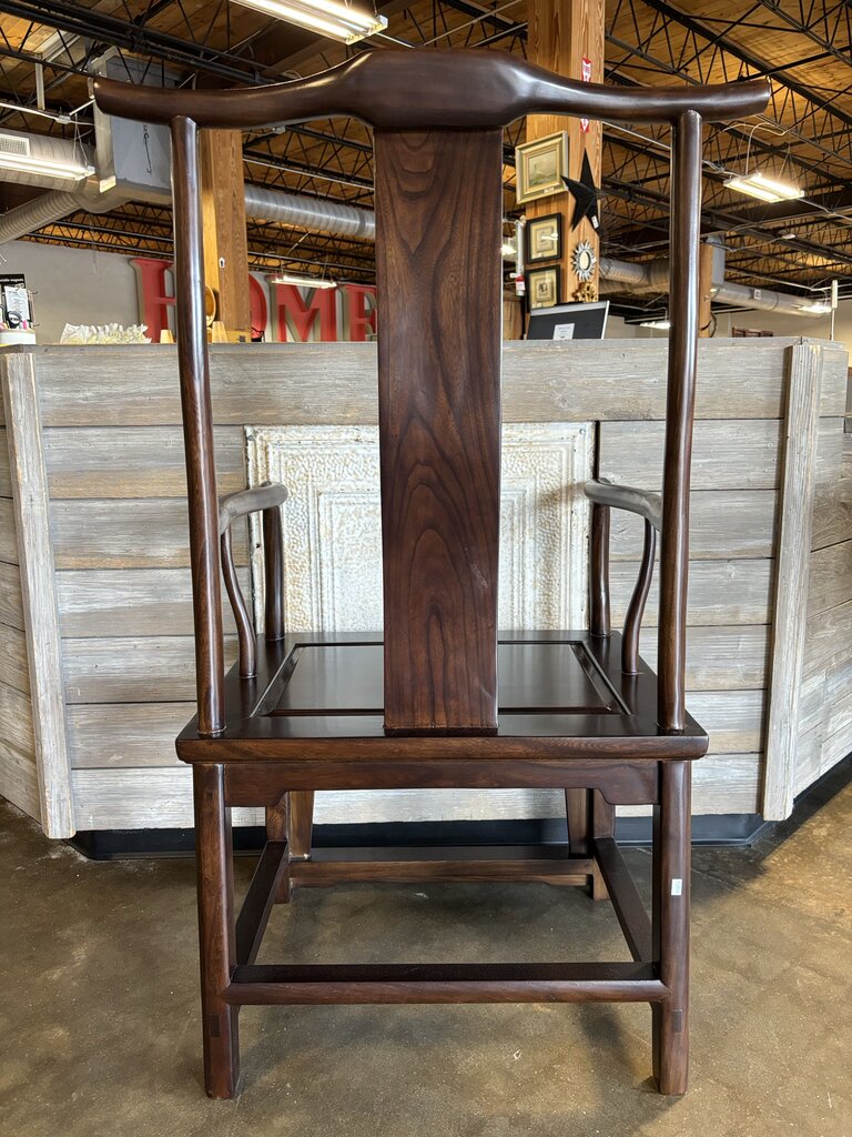 Chinese High Yokeback Armchair
