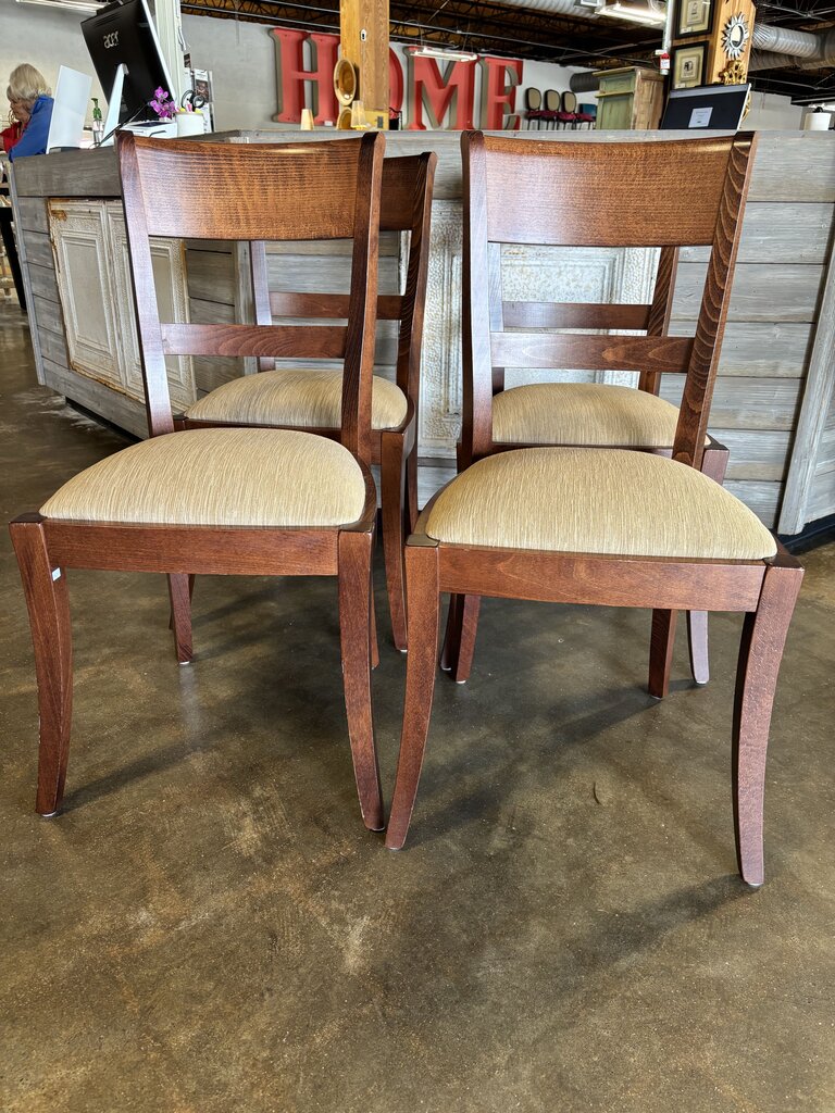 Pottery Barn Meyer Dining Chairs Set 4