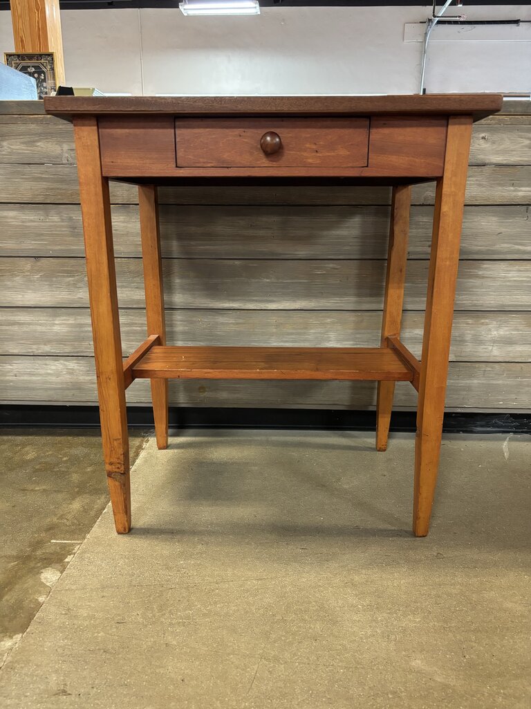 One Drawer Accent Table 26 X 18 X 29.25