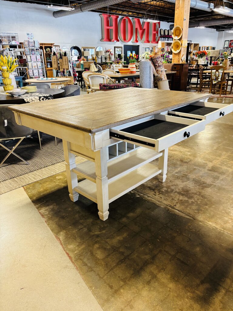 Counter Height Dining Table with 4 Chairs