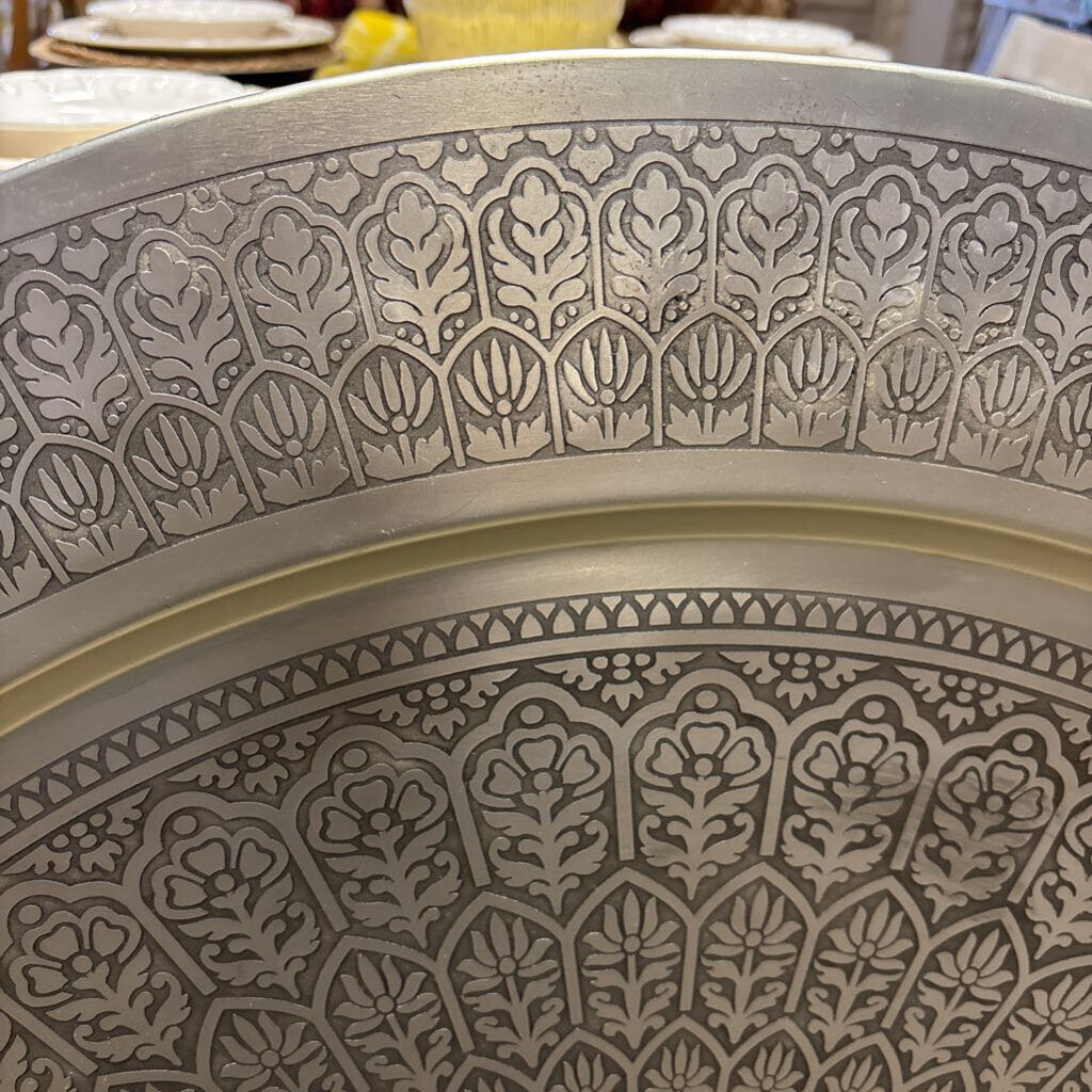 Metal Disc Wall Art 38.5"R