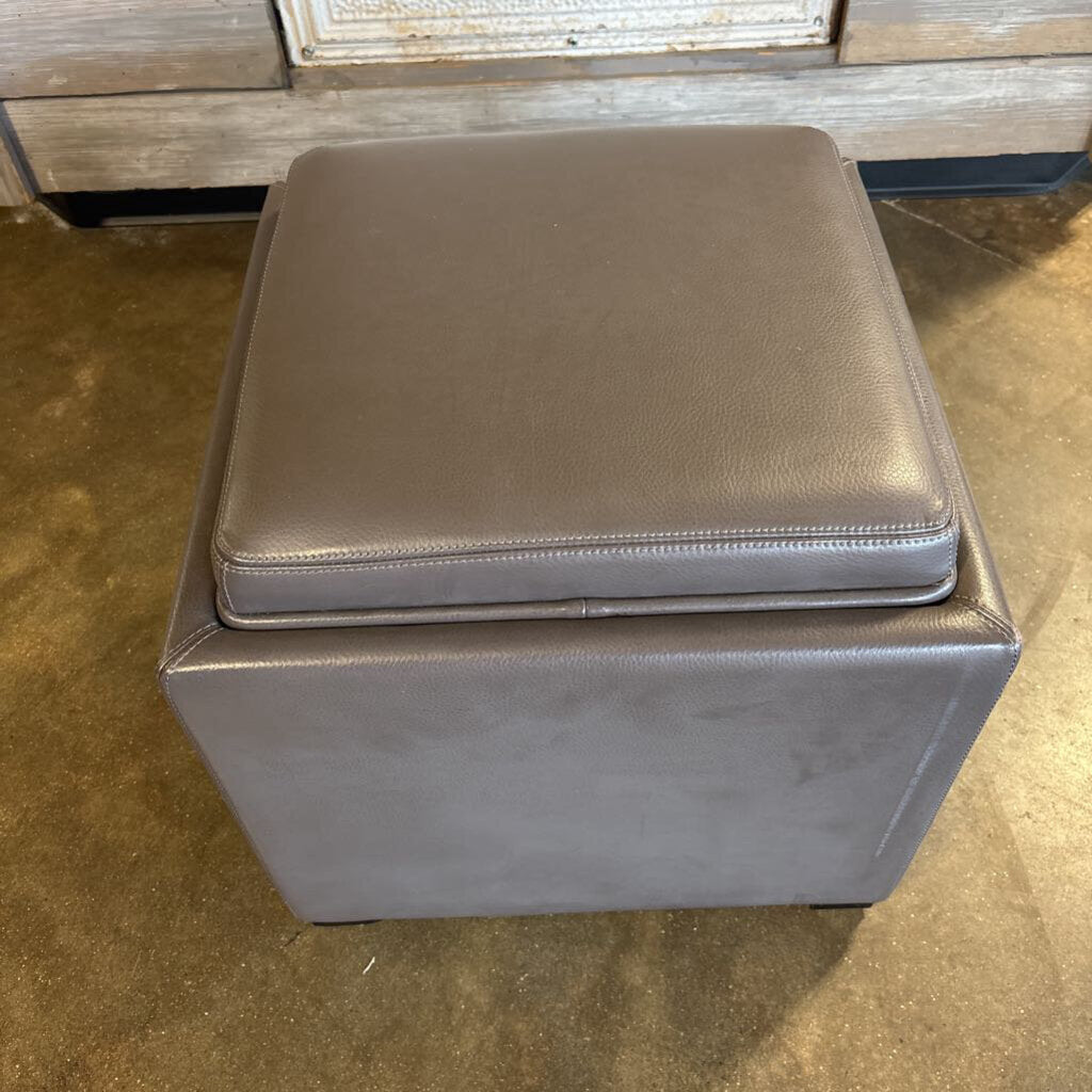 Square Cube Storage Ottoman