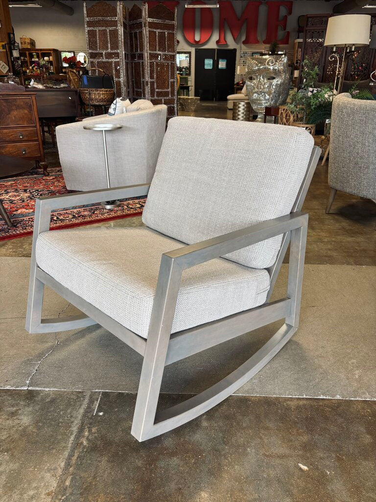 Wood Frame Rocking Chair