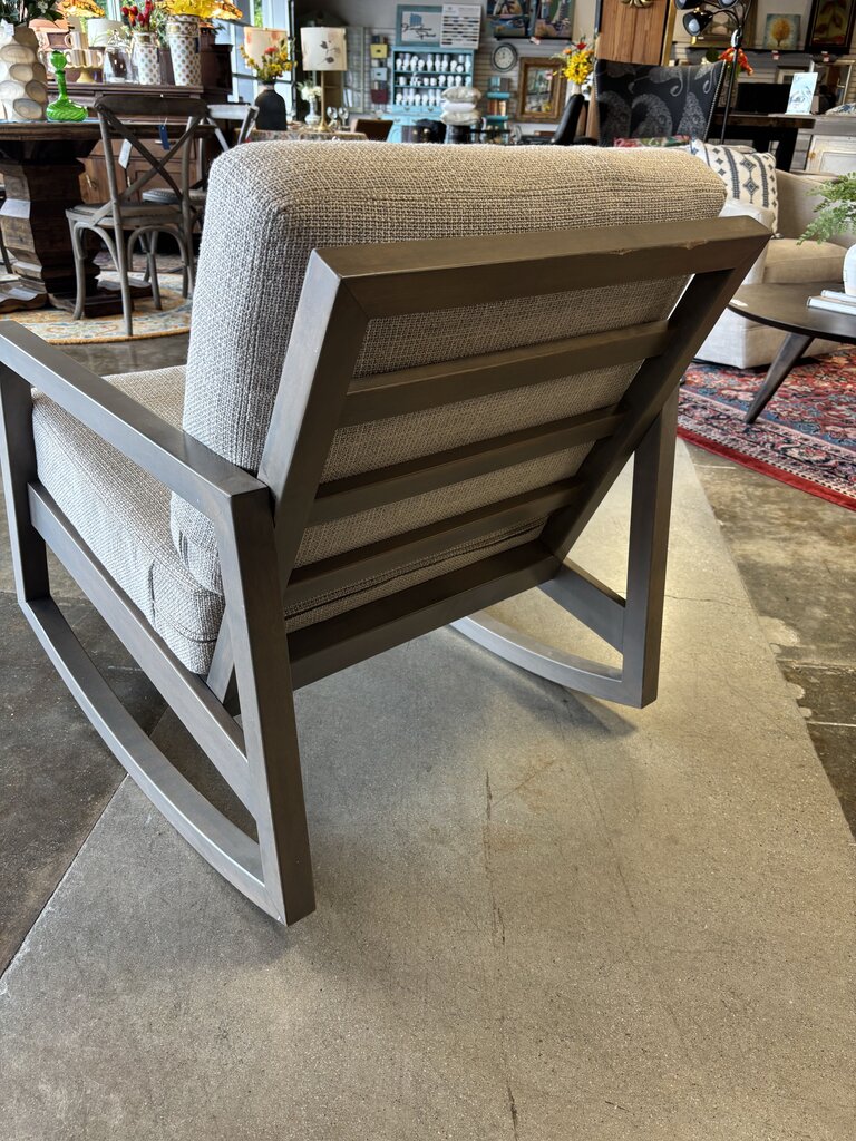 Wood Frame Rocking Chair
