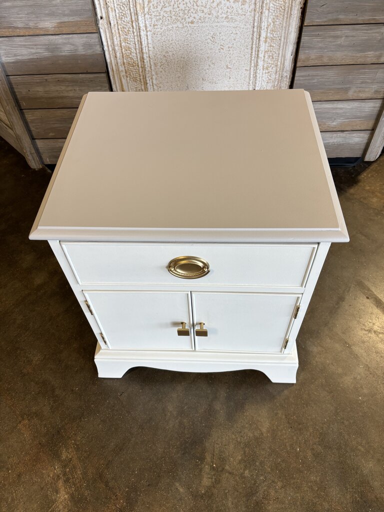 Painted Nightstand 21.5 X 17.5 X 24