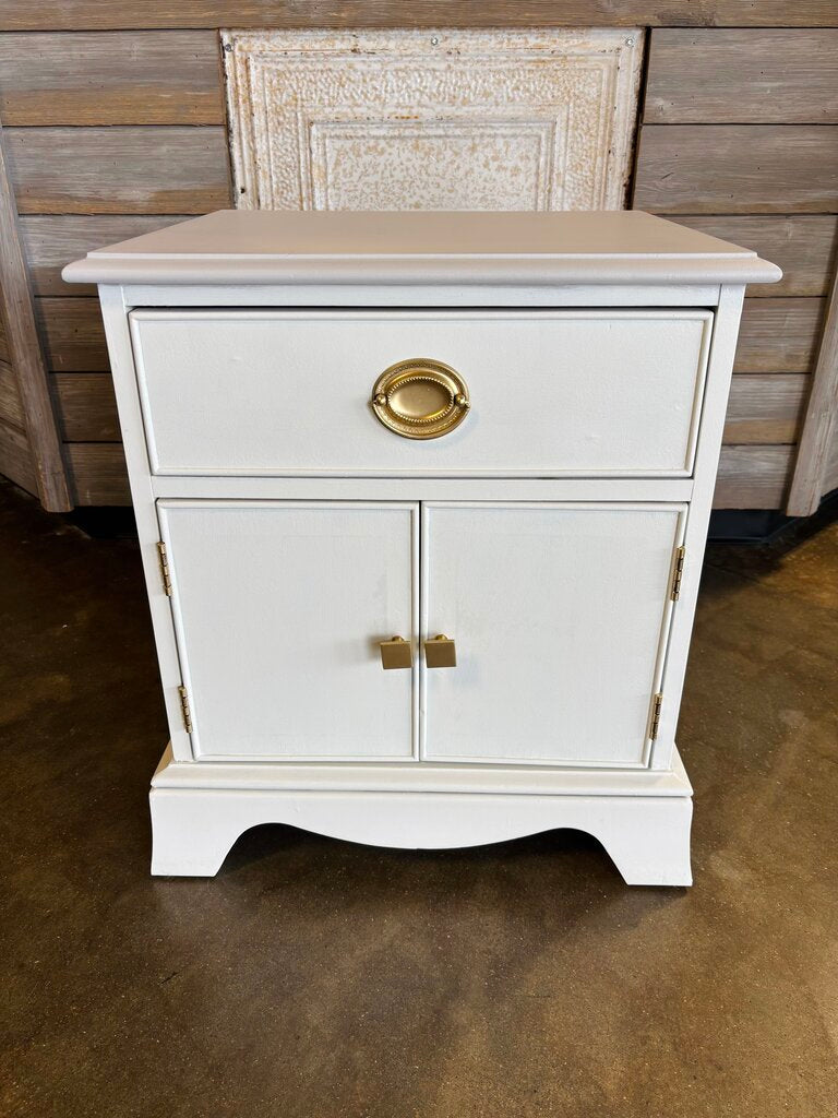 Painted Nightstand 21.5 X 17.5 X 24