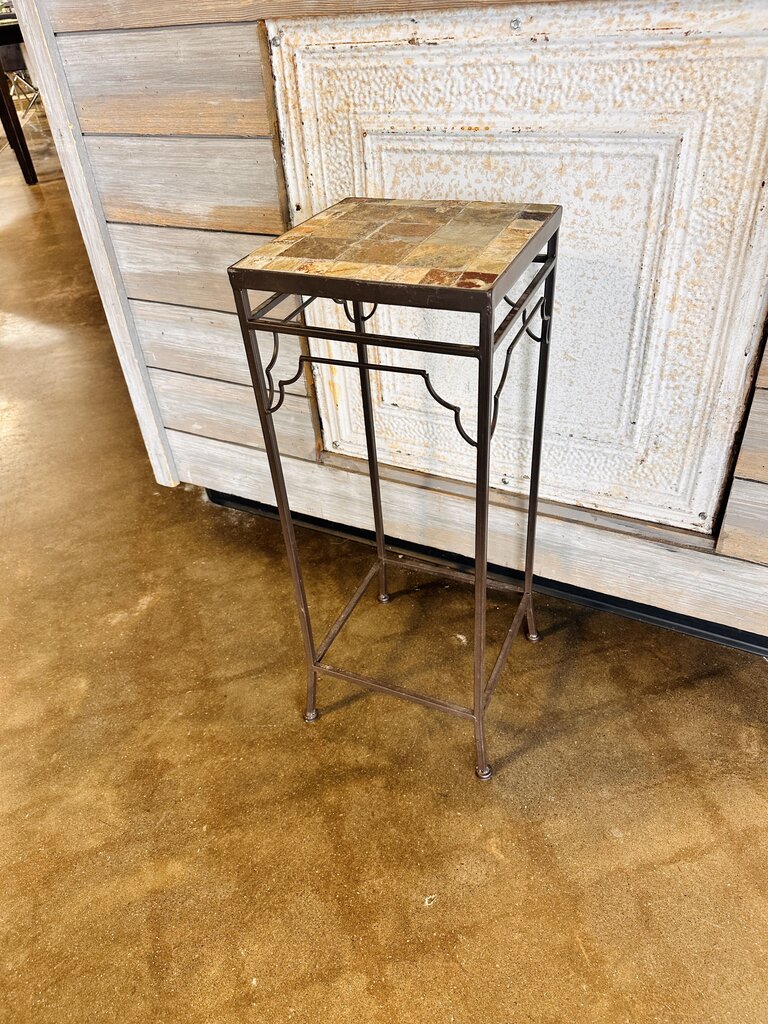 Tiled Stone Garden Table