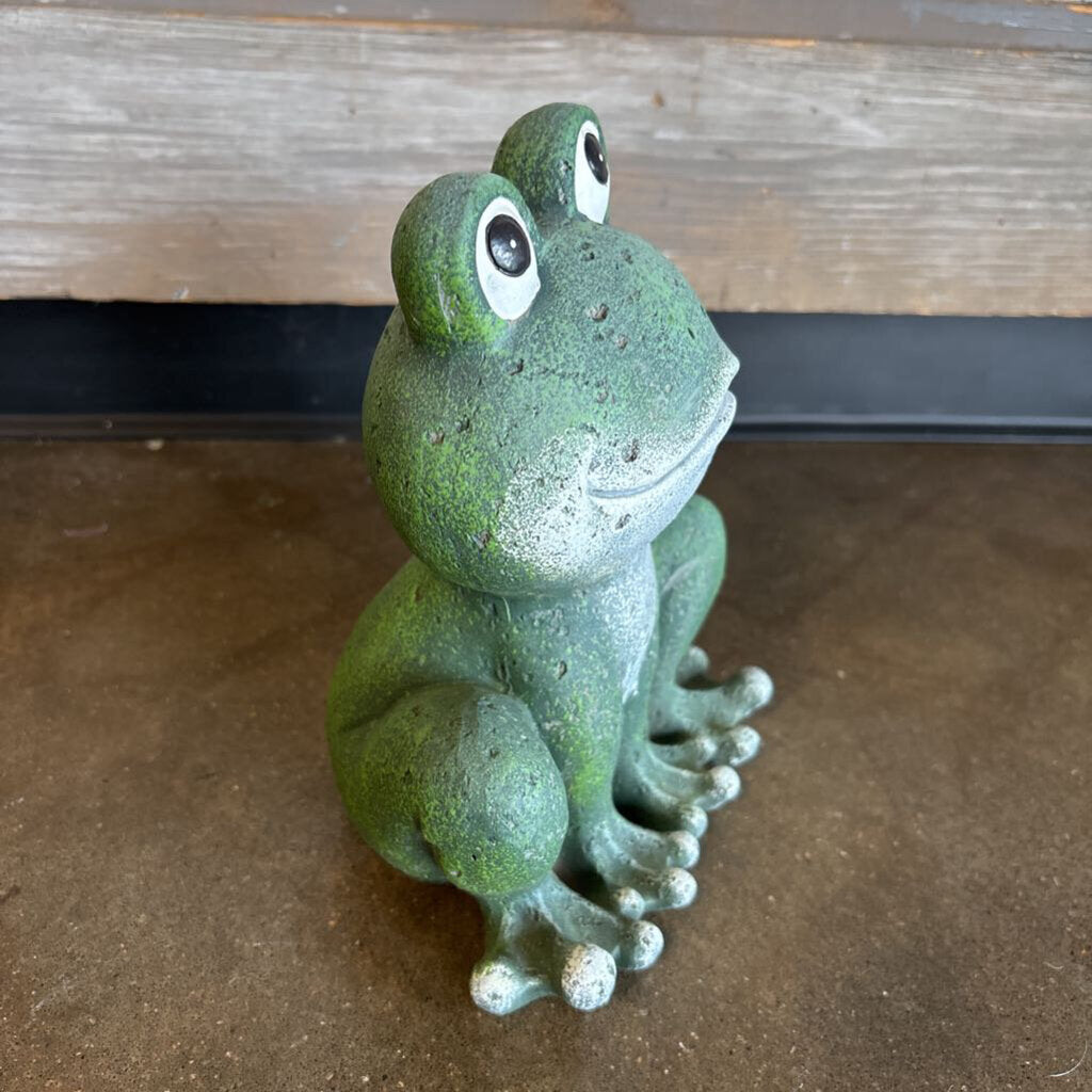 Outdoor Frog Deco