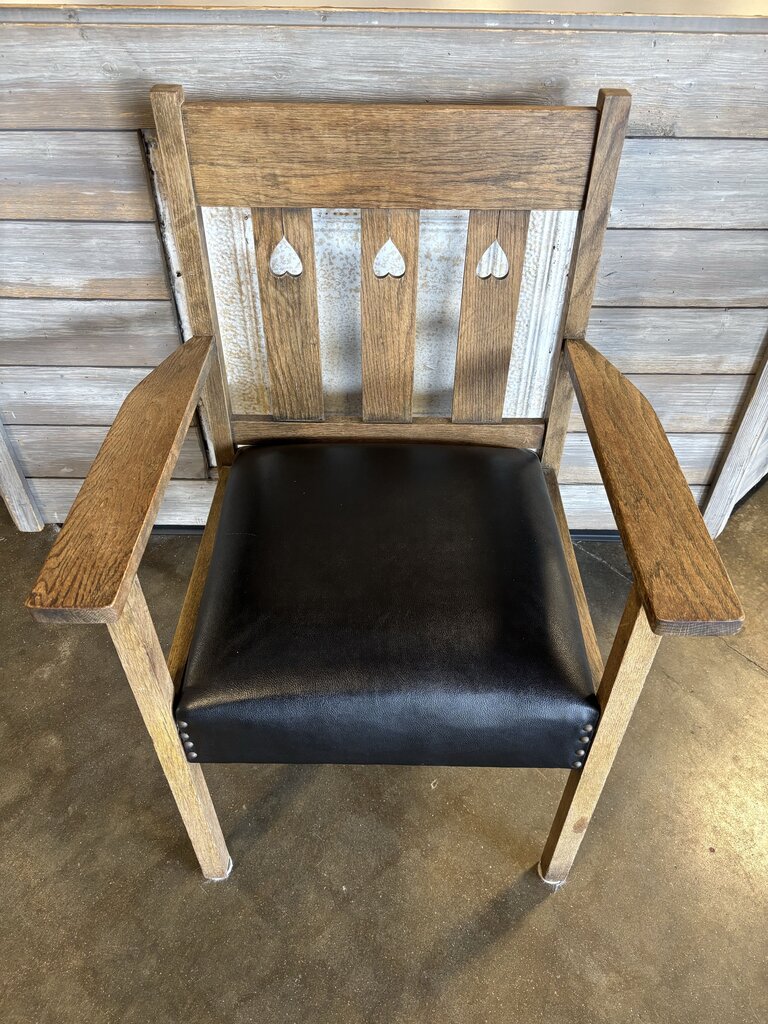 Vintage Shaker Heart Table, Rocker, Chair 3 PC