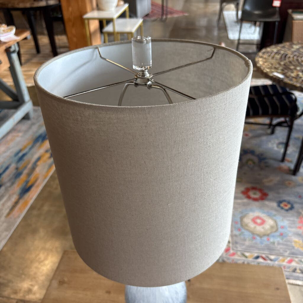 Glass Base Lamp