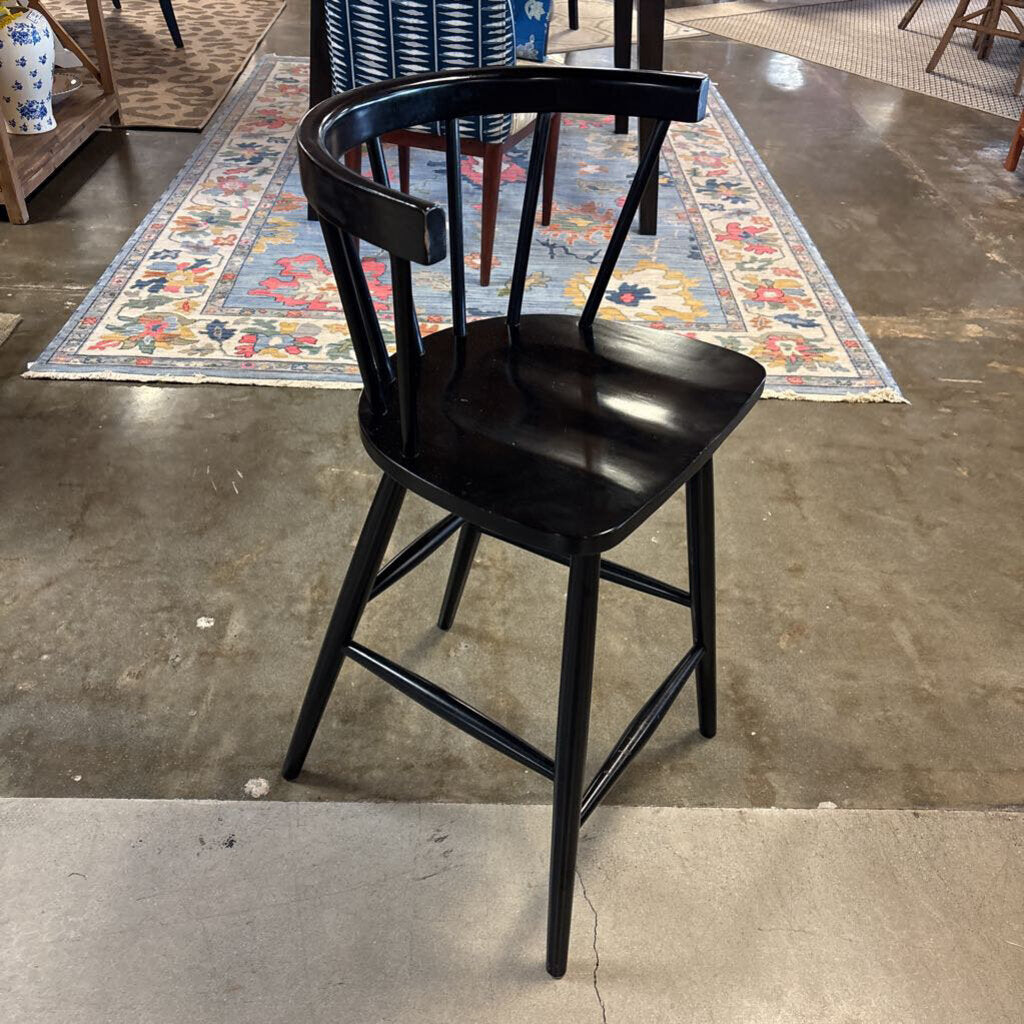 Barrel Backed Counter Stool