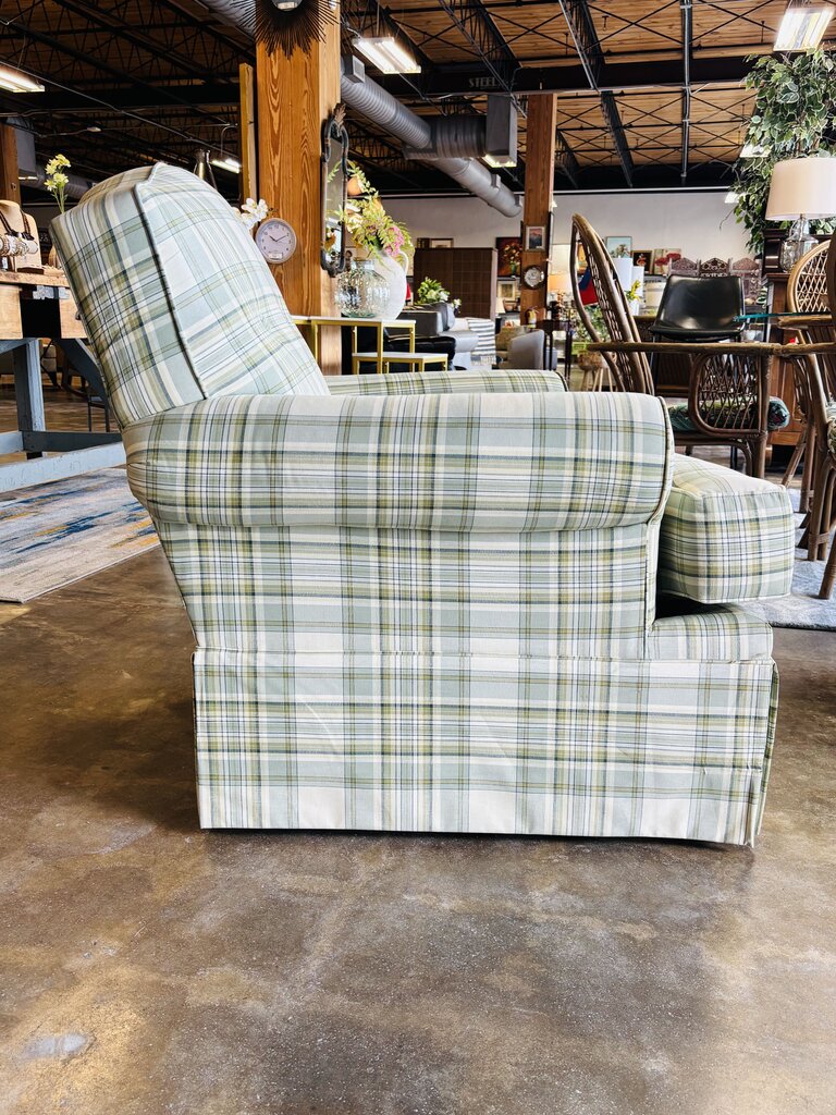 Plaid Arm Chair