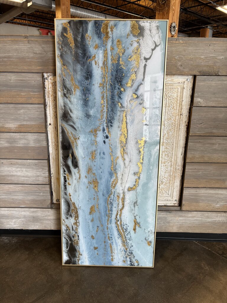Framed Waves Crashing